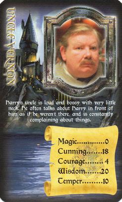 2005 Top Trumps Specials Harry Potter and the Prisoner of Azkaban #NNO Uncle Vernon Front