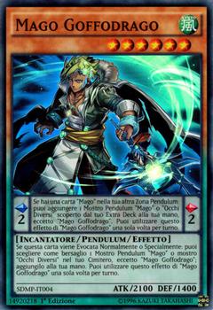 2015 Yu-Gi-Oh! Master of Pendulum Structure Deck Italian #SDMP-IT004 Mago Goffodrago Front