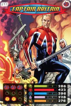 2008 Spider-Man Heroes & Villains - Jumbo Pack #297 Captain Britain Front