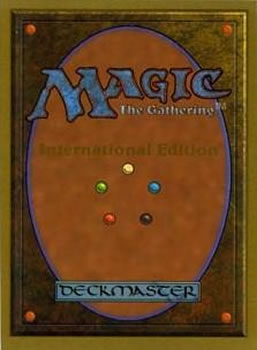 1993 Magic the Gathering International Collectors' Edition #NNO Death Ward Back