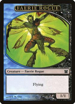 2013 Magic the Gathering Modern Masters - Tokens #14/16 Faerie Rogue Front