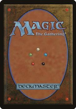 2010 Magic the Gathering Duels of the Planeswalkers #50 Lightning Elemental Back