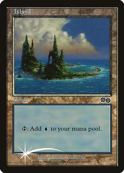 1999 Magic the Gathering Arena League #338 Island Front