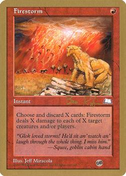 1998 Magic the Gathering World Championship Decks 1998 #NNO Firestorm Front