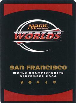 2004 Magic the Gathering World Championship #54 Thoughtcast Back