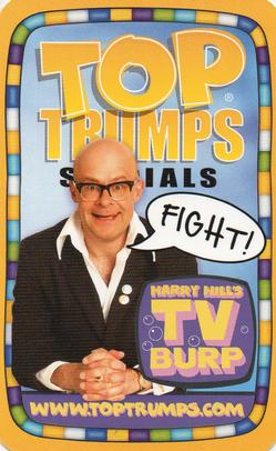 2010 Top Trumps Specials Harry Hills TV Burp TV Legends #NNO Morecambe and Wise Back