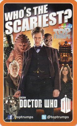 2013 Top Trumps Doctor Who #NNO The Curator Back