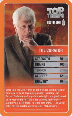 2013 Top Trumps Doctor Who #NNO The Curator Front