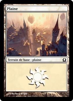 2012 Magic the Gathering Return to Ravnica French #251 Plaine Front