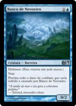 2012 Magic the Gathering 2013 Core Set Portuguese #52 Banco de Nevoeiro Front