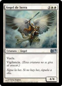 2012 Magic the Gathering 2013 Core Set Spanish #31 Ángel de Serra Front