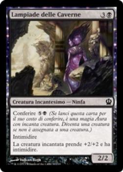 2013 Magic the Gathering Theros Italian #81 Lampiade delle Caverne Front