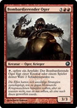 2010 Magic the Gathering Scars of Mirrodin German #83 Bombardierender Oger Front