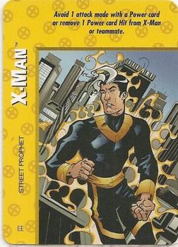 1999 Fleer Marvel X-Men OverPower #NNO X-Man - Street Prophet Front