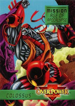 1995 Fleer Marvel Overpower - Mission Age Of Apocalypse #5 Colossus - 