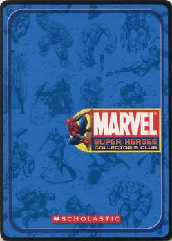 2006 Scholastic Marvel Super Heroes Collector's Club #NNO Titanium Man Back