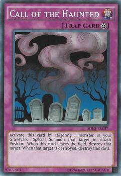 2015 Yu-Gi-Oh! Hero Strike #SDHS-EN037 Call of the Haunted Front