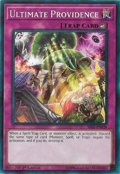 2018 Yu-Gi-Oh! Wave of Light English 1st Edition #SR05-EN038 Ultimate Providence Front