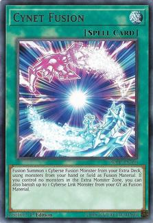 2018 Yu-Gi-Oh! Soul Fusion English 1st Edition #SOFU-EN050 Cynet Fusion Front