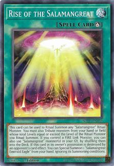 2018 Yu-Gi-Oh! Soul Fusion English 1st Edition #SOFU-EN052 Rise of the Salamangreat Front