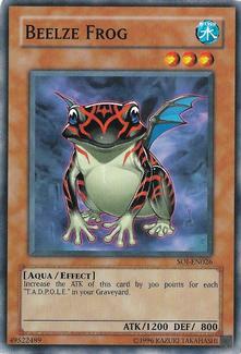 2006 Yu-Gi-Oh! Shadow of Infinity #SOI-EN026 Beelze Frog Front