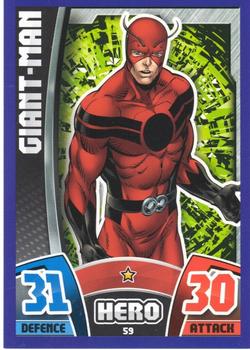 2015 Topps Marvel Avengers Hero Attax #59 Giant-Man Front