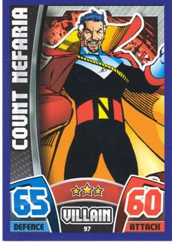 2015 Topps Marvel Avengers Hero Attax #97 Count Nefaria Front