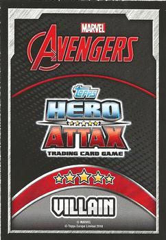 2015 Topps Marvel Avengers Hero Attax #113 Loki Back