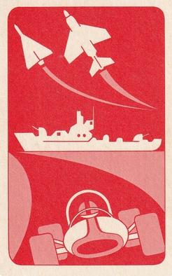 1981 Ace Trumps Modern Warships #C1 “Ark Royal”/R-09 Back