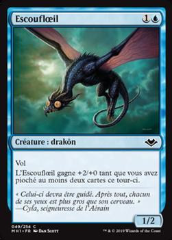 2019 Magic the Gathering Modern Horizons French #49 Escouflœil Front