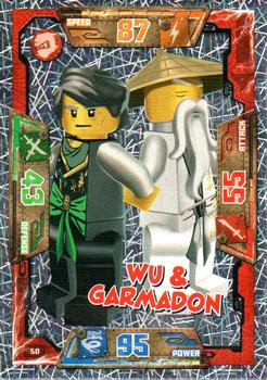 2016 Blue Ocean Entertainment Lego Ninjago #50 Wu & Garmadon Front