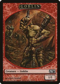 2009 Magic the Gathering 2010 Core Set - Tokens #4/8 Goblin Front