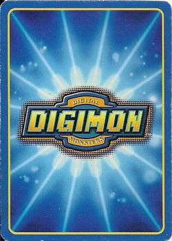 1999 Digimon: Digi-Battle CCG Series 1 Starter Set #St-25 Tortomon Back