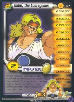 2002 Score Dragon Ball Z World Games Saga #187 Olibu, the Courageous Front