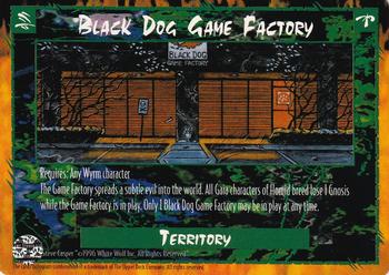 1996 Rage Legacy of the Tribes #NNO Black Dog Game Factory Front