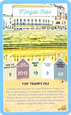 2019 Top Trumps Margate 30 Things to See #13 Margate Steps Front