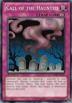 2014 Yu-Gi-Oh! Cyber Dragon Revolution English 1st Edition #SDCR-EN036 Call of the Haunted Front