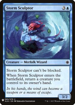 2020 Magic The Gathering Mystery Booster #085 Storm Sculptor Front