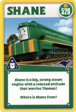 2019 Top Trumps Juniors Thomas & Friends #NNO Shane Front