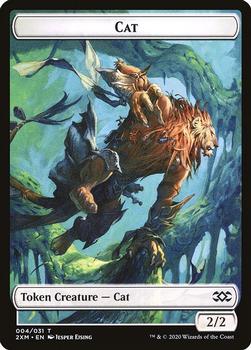2020 Magic: The Gathering Double Masters - Tokens #004/031 Cat Front