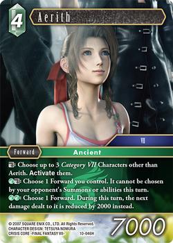 2019 Final Fantasy Opus X #10-046H Aerith Front