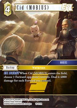 2019 Final Fantasy Opus X #10-071R Cid (MOBIUS) Front