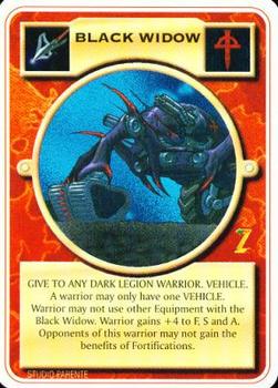 1995 DoomTrooper - Warzone #NNO Black Widow Front