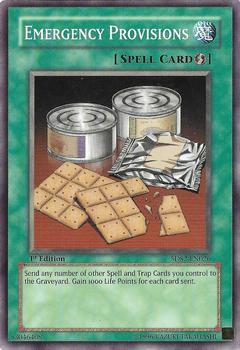2009 Yu-Gi-Oh! 5D's 1st Edition #5DS2-EN026 Emergency Provisions Front