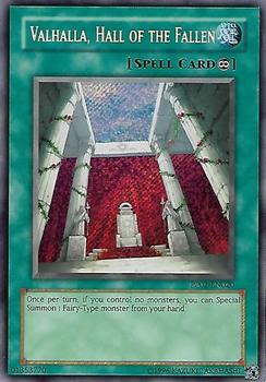 2008 Yu-Gi-Oh! Premium Pack 2 #PP02-EN020 Valhalla, Hall of the Fallen Front