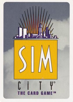 1995 SimCity The Card Game #NNO Abandoned Store Back
