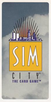 1995 SimCity The Card Game #NNO Asphalt Plant Back