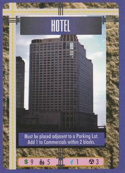 1995 SimCity The Card Game #NNO Hotel [9-5-1-3] Front