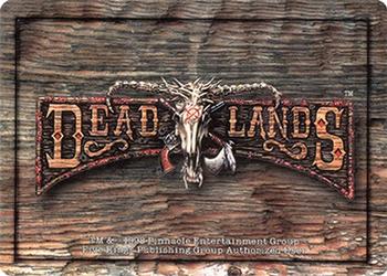 1998 Deadlands: Doomtown Episode 6 #3 Buffalo Rifle Back