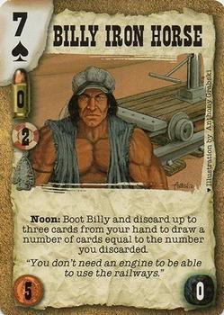 1999 Deadlands: Doomtown Pine Box #24 Billy Iron Horse Front